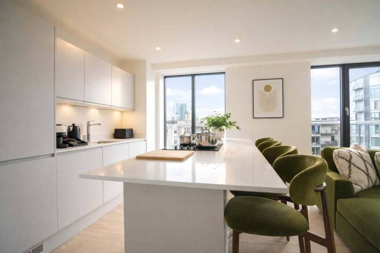 Children-friendly rental apartment with yard & patio | Close to Museum of Science and Industry | Water view | Perfect for remote work | Pets allowed — photo 4