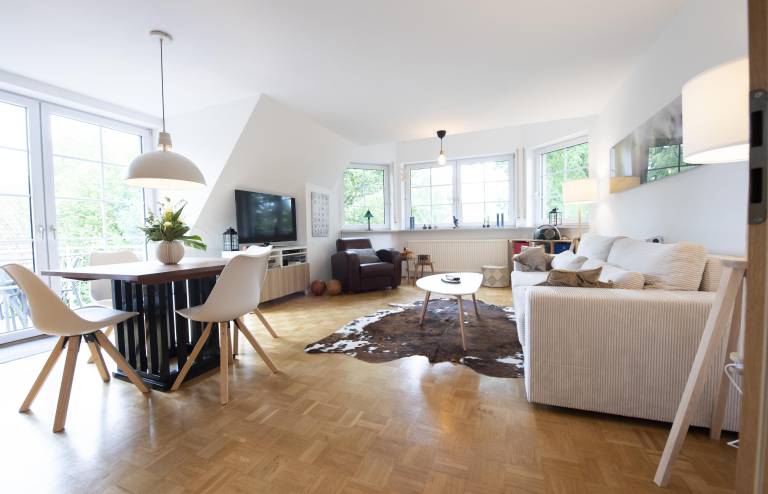 Appartement Fewo Bad WC 2 Schlafr&auml;ume