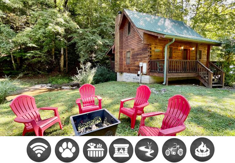 Creekside: Pet Friendly, Free Attraction Tickets, Hot Tub & Creek View — photo 2