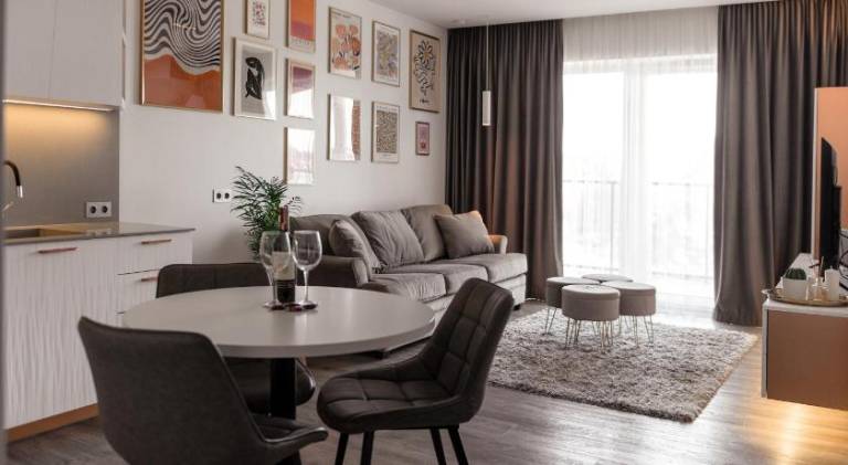 Rental apartment with 1 room for 4 persons in Kaunas