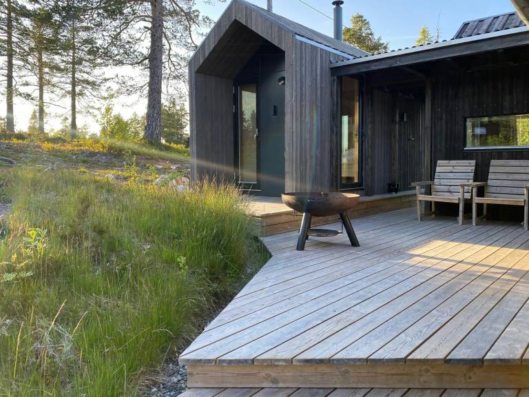 Berghütte mit Sauna in Blefjell