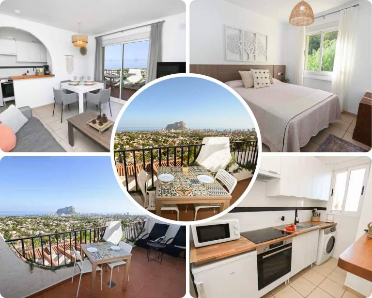 Ferienhaus in Calp, Costa Blanca f&uuml;r max. 4 Personen, 