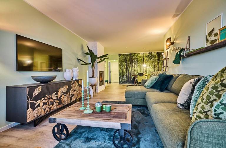 Ferienapartment - Grüne Oase - mit Sauna und Whirlpool in Göhren-Lebbin in Goehren-Lebbin
