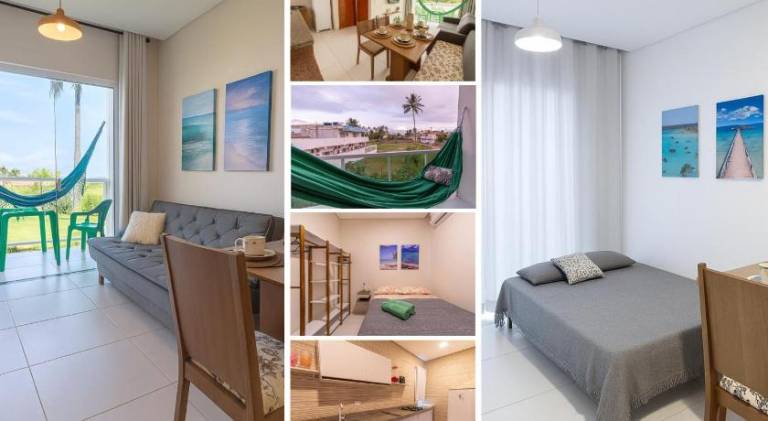 Rental apartment with patio in Maragogi