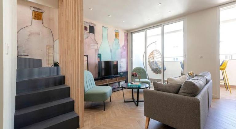 Rental apartment with patio | Perfect for remote work in Cannes