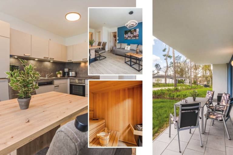 Ferienwohnung in Garz, Kamminke für max. 4 Personen