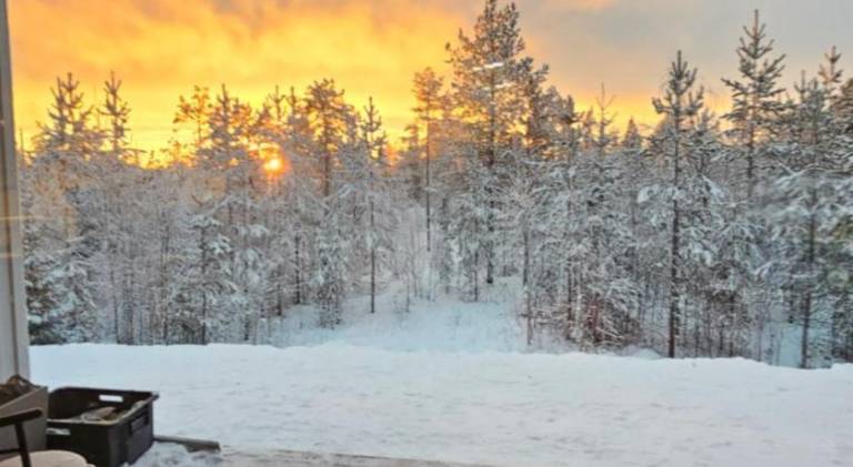 Rental apartment with 2 rooms for 5 persons in Rovaniemi