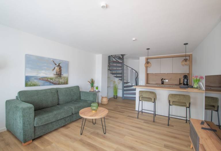 Moderne Ferienwohnung mit erfrischendem Wind vom Deich — photo 4