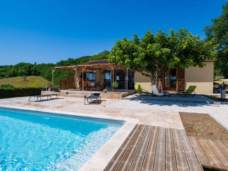 Ferienhaus in Dausse, Aquitanien für max. 6 Gäste