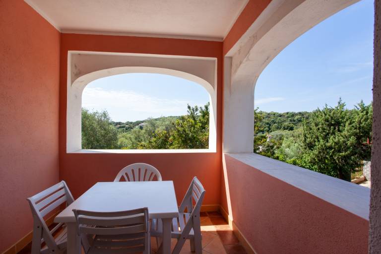 Apartment "Paguro" with sea view, garden and Wi-Fi in Teo