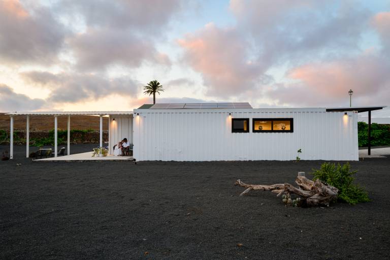 Ferienhaus mit Hund in La Vegueta, Lanzarote fuer max. 4 Personen