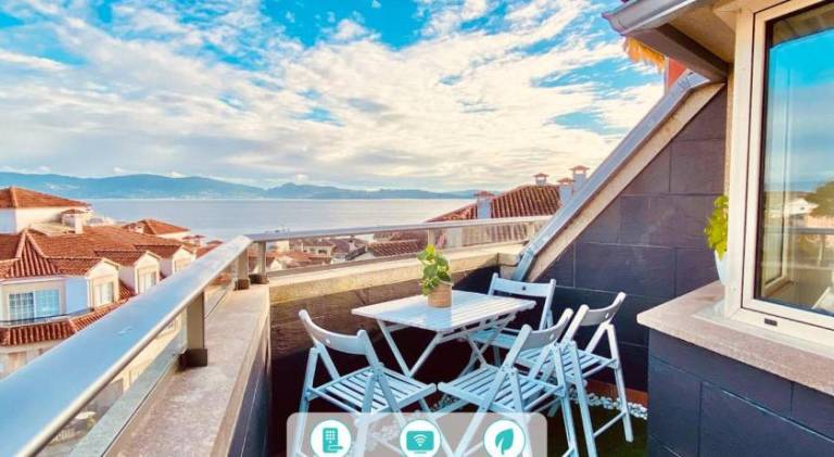 Fully equipped holiday apartment with patio | Close to the beach | Pets are welcome in Sanxenxo