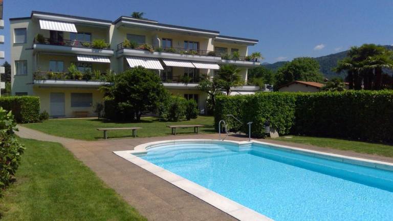 Gartenwohnung im Tessin mit Swimmingpool