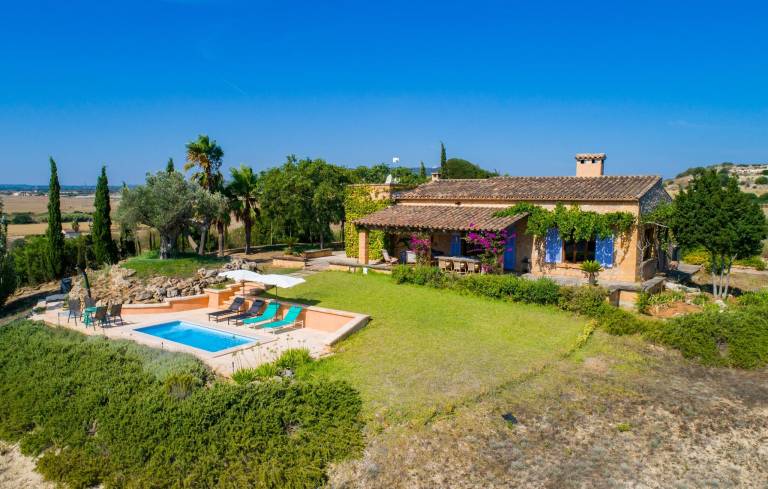 Ferienhaus mit Hund in Petra, Mallorca f&uuml;r max. 4 Personen