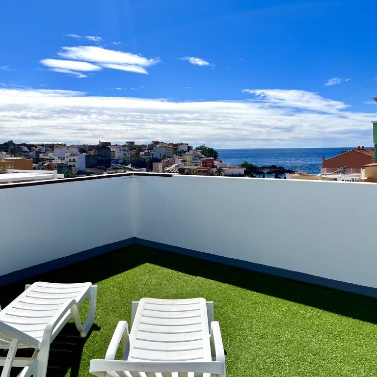 Ferienwohnung in Alcalá, Teneriffa f&uuml;r max. 4 Personen am Atlantik