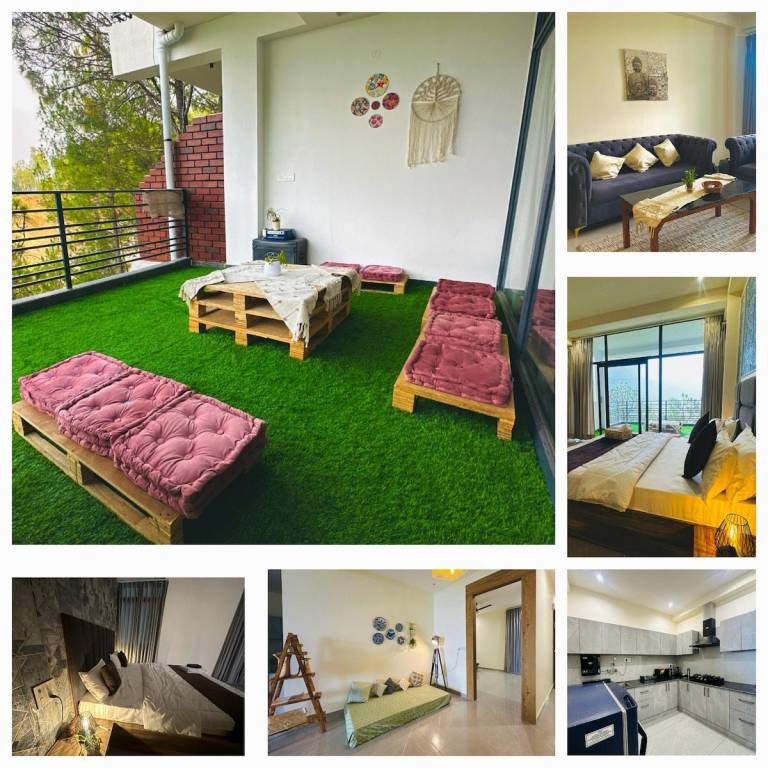 Vacation home with yard in Solan