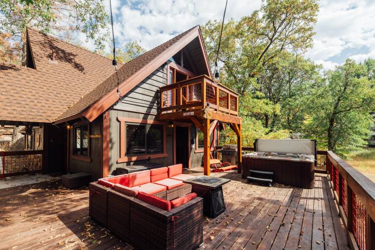 Family-oriented nice cabin with hot tub & barbecue | Mountain view | Close to the ski | Suitable for remote work | Dogs allowed — photo 4