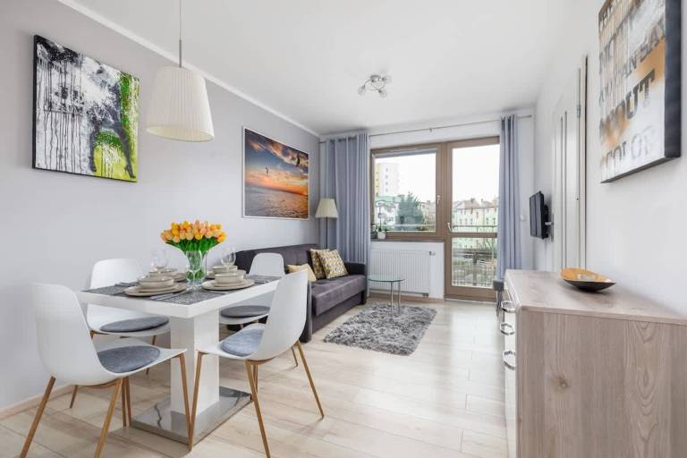 Holiday apartment with garden in Swinoujscie