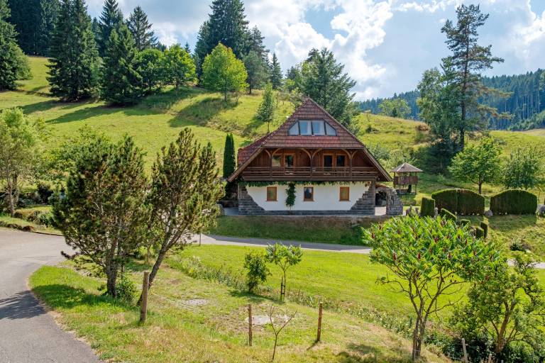 Children-friendly pleasant apartment with patio, fast internet & garden | Garden view | Pets are welcome in Triberg im Schwarzwald