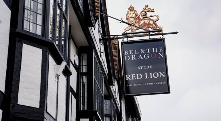 Bel and The Dragon at Red Lion Wendover in Aylesbury