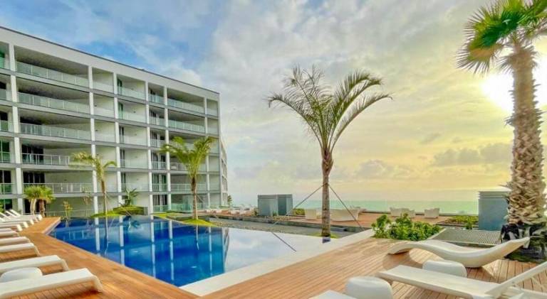 Rental apartment with patio & private pool | Near Doca do Cavacas — photo 3