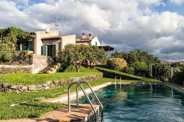 Casa a Fiumefreddo Di Sicilia con barbecue, piscina e giardino