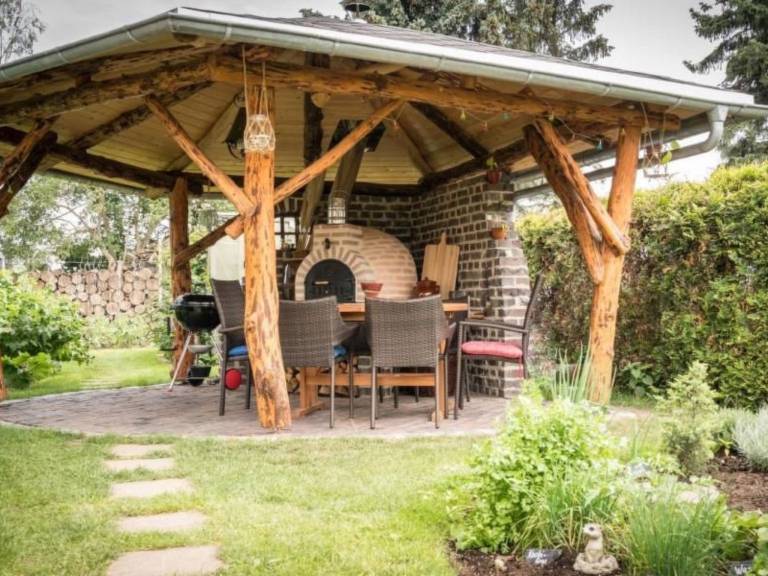 Wohnung in Niedergurig mit Grill, Sauna und Gart — photo 3