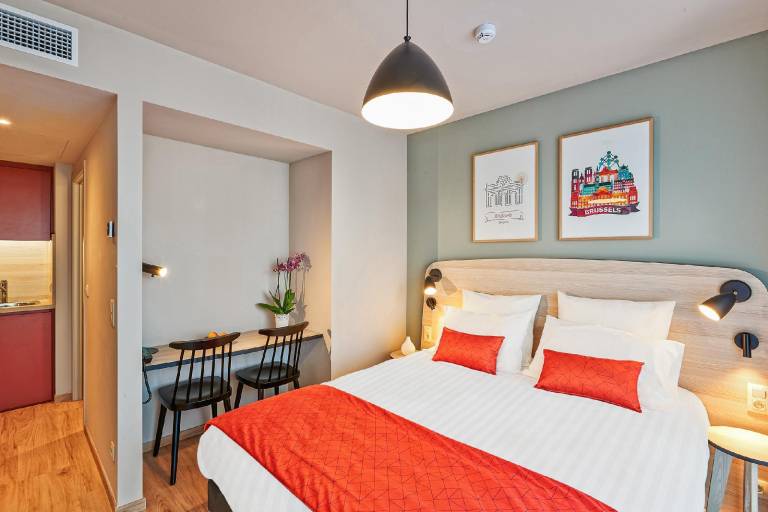 Serviced apartment with terrace in Brussels