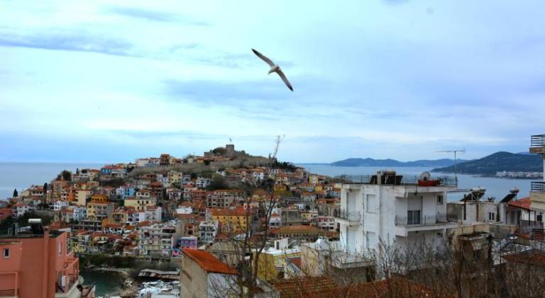 Holiday apartment with terrace in Kavala