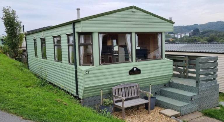 Spacious 2 bedroomed mobile home in Aberystwyth