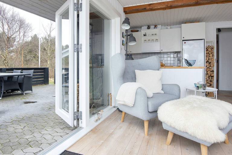 Ferienhaus mit Hund in Rindby Strand,  f&uuml;r max. 3 Personen