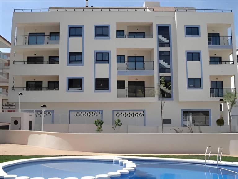 Apartment with pool, garden & patio in Mora