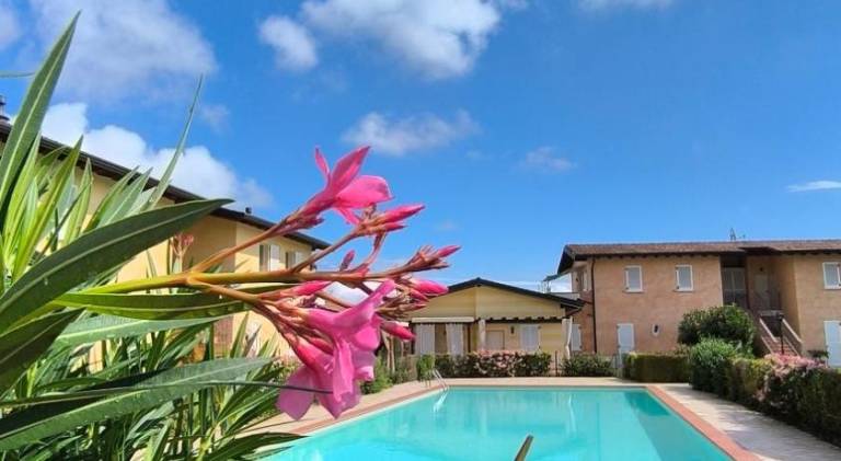 Rental apartment with pool in Manerba del Garda
