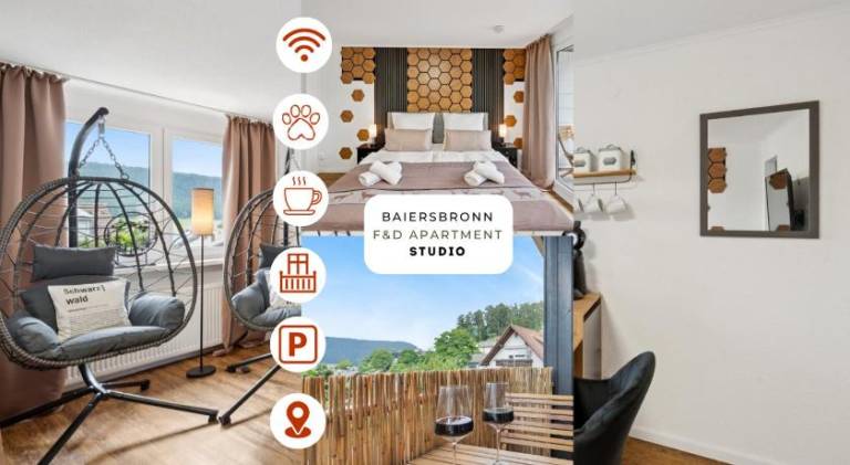 Apartment with 1 room for 2 persons in Baiersbronn