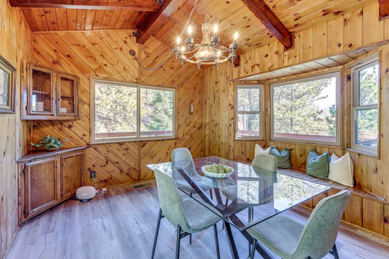 Deck + Views: Modern Cabin Near Lake Arrowhead! — photo 5