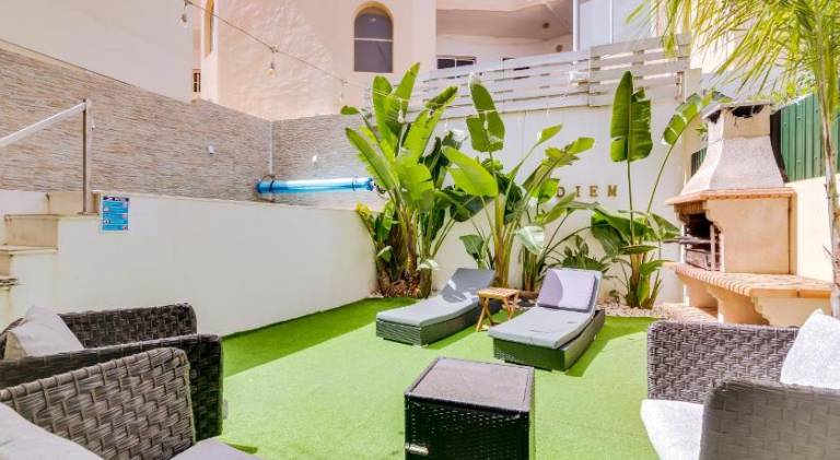 Villa com jacuzzi e piscina privada em Quarteira — photo 5