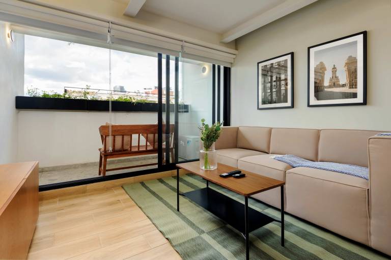 w Conducive Loft w Balcony in Colima