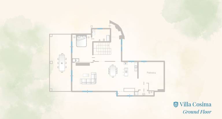 Villa with patio & private pool | Pool view — photo 5