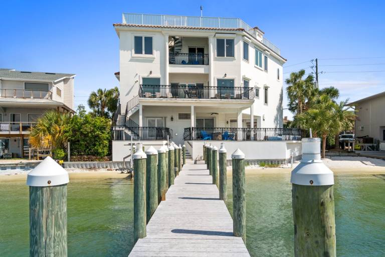 Children-friendly house with jacuzzi, BBQ & private pool | Water view | Next to the beach | Pets are welcome in Destin, FL