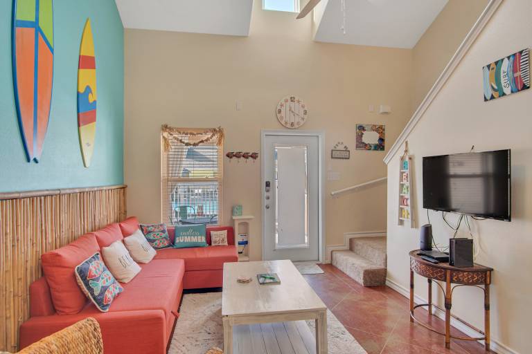 PB106- Happiness Comes In Waves in Port Aransas, TX