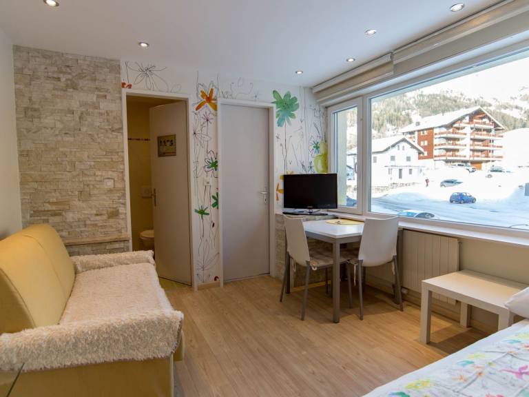 Ferienwohnung mit Hund in Leukerbad, Albinen f&uuml;r max. 2 Personen