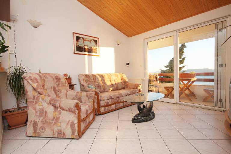 Two bedroom apartment with terrace and sea view Pisak, Omiš (A-5975-e) — photo 3