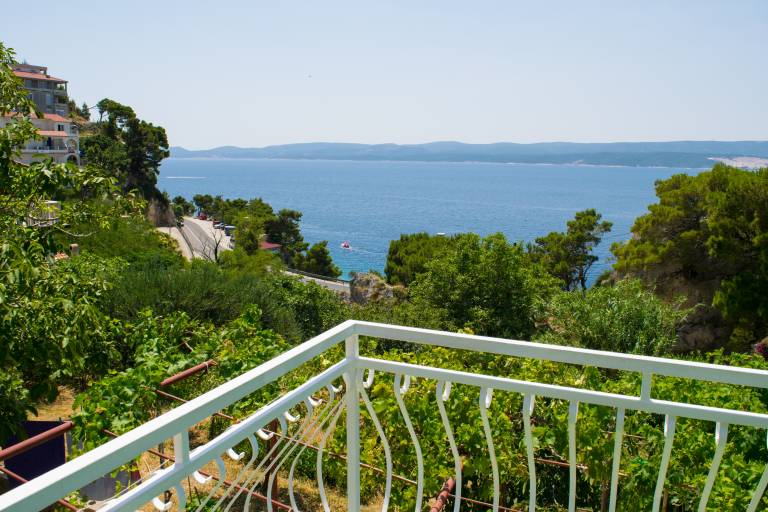 One bedroom apartment with terrace and sea view Lokva Rogoznica, Omiš (A-6005-a) in Omis