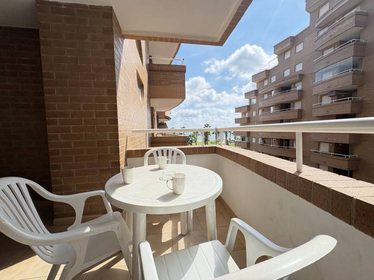 Holiday apartment with patio, yard & pool | Sea view — photo 2