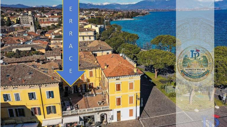 Rental apartment with terrace in Sirmione