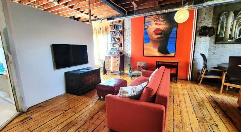 Unique Above Garage Loft