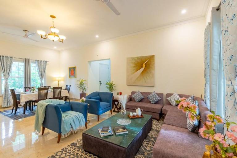 Alaya Stays 3 BHK with Pvt Pool - Daffodil — photo 3