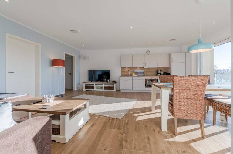 Ferienapartment Wasserlilie mit großem Balkon in Waren (Müritz)