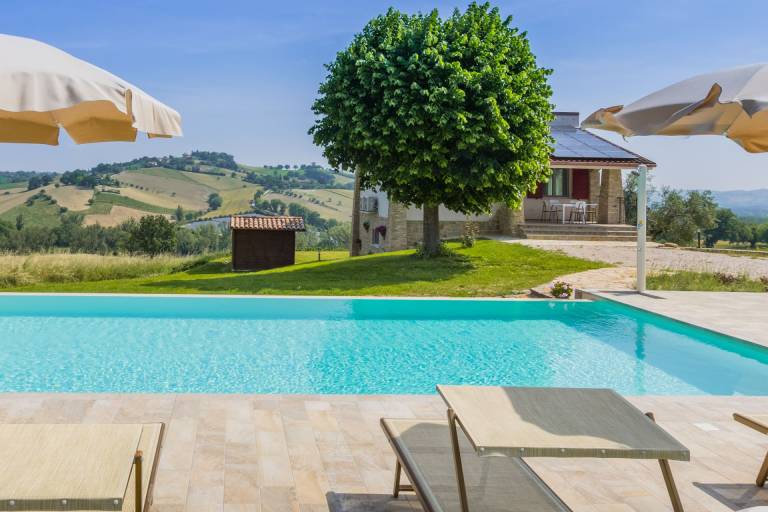 Ferienhaus in Mondavio, Barchi f&uuml;r max. 8 Personen, 