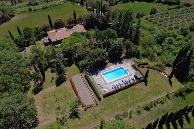 Ferienhaus in Capolona, Toskana f&uuml;r max. 10 Personen